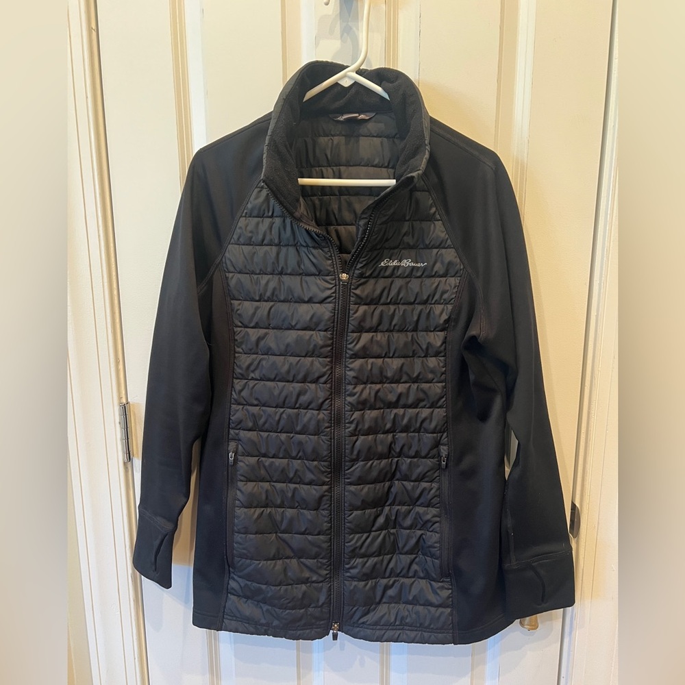 Eddie Bauer Women's Lightweight Black Winter Jacket
